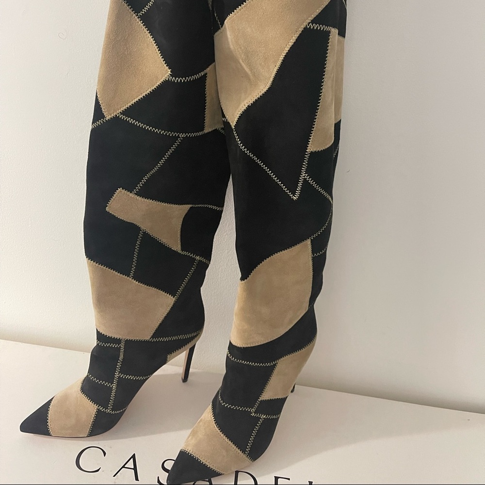 Casadei Art Pellame Over the Knee Boots
